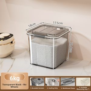 MEIZHUFU | Sealed Insect-Proof Moisture-Proof Rice Container