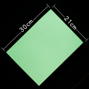Luminous Glue Wall Stickers Night Light Blue Green Stars Self-Luminous Photographic Wall Decals Retro Nostalgic Style Home Decor
