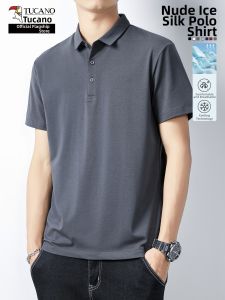 TUCANO | Short Sleeve Modal POLO Shirt Thin Turn-Down Collar Upper Garment