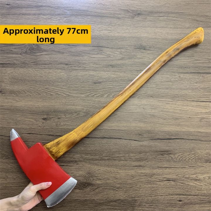 American%20Style%20Sharp%20Headed%20Axe%20Red%20Blade%20Tool%20Firefighting%20Halloween%20Scary%20Prop%20Children's%20Game%20Model%20PU%20Material%20Toy%20-%20Image%203