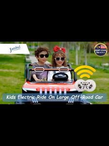 Kid Children Ride On Electric Off Road Car Jeep Remote Control Vehicle SUV Kenderaan Kereta Elektrik Kanak 儿童电动越野车 F34