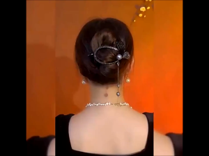 Hair Clip Hair Claw Fish Tail Hair Pin Women Hair Accessories Pearl Klip Rambut Ekor Ikan Mutiara Aksesori Rambut