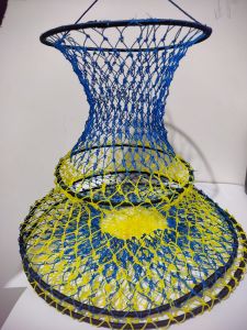 COD Korang/Koja/Tempat ikan diameter 30cm warna warni panjang 65cm 4 ring warna random