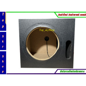 ตู้ลำโพงทรงแบนพาสเฉียง ตู้ประกอบดอก GIP GPA-1036 ขนาด 10 นิ้ว ไม้ปาติเกิ้ล (ราคาต่อ 1ใบ) Top\_skyShop ราคาต่อ 1ใบ