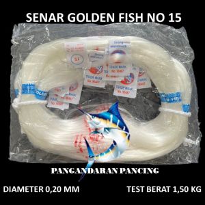 Senar Golden Fish No. 15: Kuat & Halus
