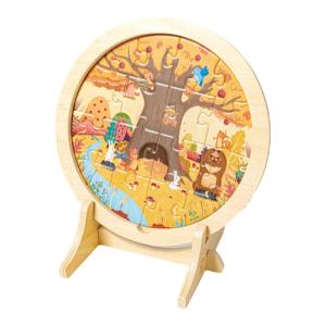 Hape | Educational Wooden Jigsaw Puzzle Toys Large Pieces