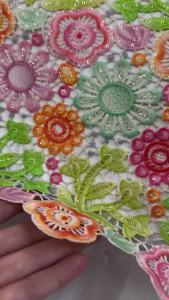 African Guipure Cord Lace Fabric 2026 High Quality Lace Embroidery 5 Yards Nigerian French Mesh Lace For Wedding Dress Sewing