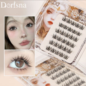Dorisna ขนตาปลอมแบบม้วนกาวแบบหนาขนตาปลอมกาวแบบใช้ซ้ำได้สำหรับต่อขนตาอะนิเมะขยายได้ขั้นตอนเดียวใช้งานง่าย