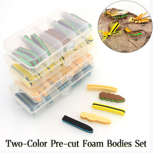 Fly Tying Foam Pre-Cut Shapes Floating Foam for Hopper Beetle Salmon Fly Chubby Chernobyl Ant Easy Fly Tying Material
