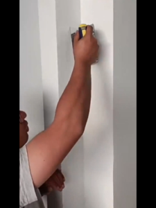 Stainless Steel Wall Corner Finishing Tool – 2-in-1 Internal & External Plastering Corner Trowel