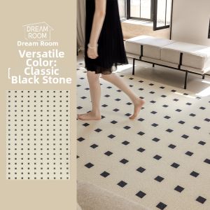 French Style Wool Blend Rug Luxury & Retro