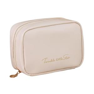 Portable Travel Makeup Bag Womens Luxury Handbag Style Storage Pouch Lipstick Organizer Compact Size Carry-On Cosmetic Bag