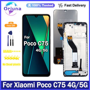 6.88" IPS LCD For Xiaomi Poco C75 4G 2410FPCC5G LCD Display touch screen Digitizer for Xiaomi Poco C75 5G LCD screen replacement