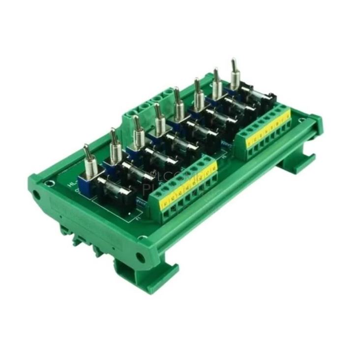 1 To 16 Channel DC Power Distribution Board With Switch ON/OFF Breaking ...