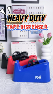 FCI Tape Dispenser (18mm Big Core Fits Tape Size) Heavy Duty Practical Reliable Sharp Simple Convient simple and built to last for Everyday use