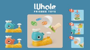 วาฬจานบิน Whale UFO ตัวปล่อย เกมกีฬา ร่มสำหรับเด็ก พร้อมข้อมูลเกี่ยวกับประสบการณ์ สำหรับการศึกษา เพื่อการเข้าถึงร่างกาย