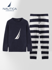 Nautica | Ultra-Soft Double Faced Flannel Mens Sleepwear