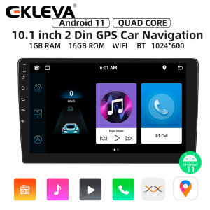 EKLEVA Android 2 Din Car Radio Multimedia Video Player GPS WIFI 2din Stereo Receiver for Toyota Corolla Support Mirror Link
