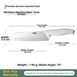BAKULI | Versatile Sharp Kitchen Knife Set Female Suitable