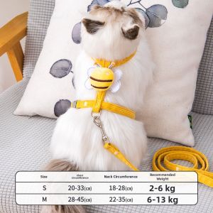 Petone dOrage | Adjustable No-Pull Leash for Cats and Dogs Cross-Style Chest Harness