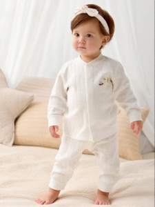 SHI YUE JIE JING | Breathable A-Class Cotton Infant Outfit