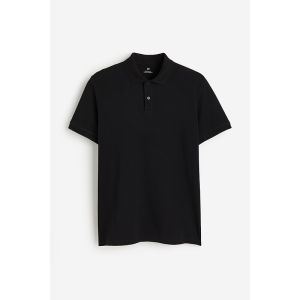 Áo Thun Polo Cotton HM Dành Cho Nam Mùa Hè Thường Ngày Cổ Polo Tay Ngắn Khóa Cài Công Sở Giải Trí Thường Ngày