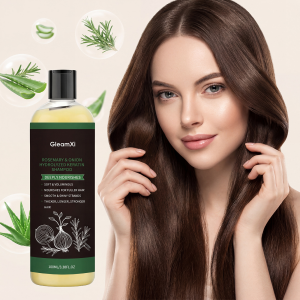 Rosemary Onion Shampoo For Hair Growth Anti Dandruff Oil Control Refreshing Scalp Nourishing Thickening Strengthening Shampoo