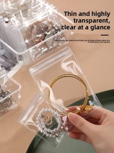 UBT | Anti-Oxidation Jewelry Box for Earrings Ear Studs Necklaces Transparent Jewelry Bags