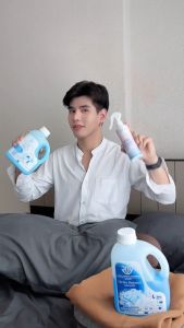 น้ำยาปรับผ้านุ่ม หอมติดทนนาน เกรดพรีเมี่ยม ราคาประหยัด กลิ่นเมตตาบารมี แนวกลิ่น สะอาดสดชื่น ขนาด 1000 มล.