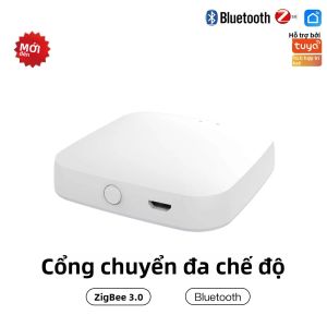Cổng Thông Minh Zigbee MOES Bộ Điều Khiển Từ Xa Không Dây Tương Thích Với Alexa Và Google Home Qua Ứng Dụng Smart Life Cầu Nối Nhà Thông Minh Tuya.