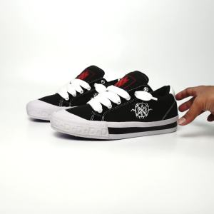 Dorks Loha Black - Sepatu Gemuk Sneakers Casual Pria Wanita Original