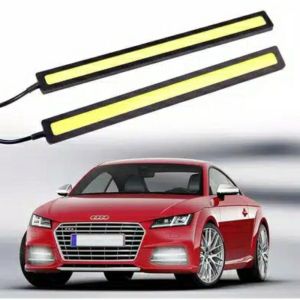 DRL Day Running Light Lampu Alis Kolong Bumper Mobil Motor 17 cm 12V