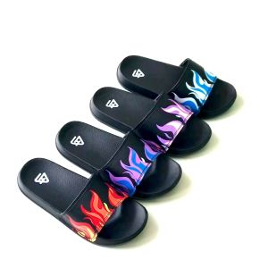 Sandal Selop Anak Motif Api Usia 5 Sampai 13 Tahun Bahan Empuk Dan Ringan