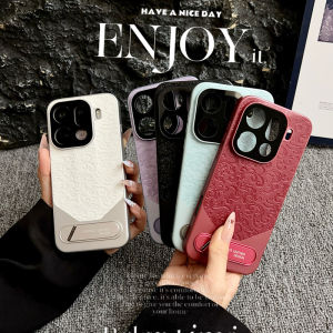 Applicable to OPPO FindX9PRO plain leather dragon pattern mobile phone case extraordinary invisible bracket FindX8Ultra hard case h2607069