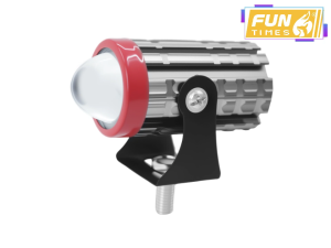 2pcs Motorcycle Mini Driving Light White+Yellow Red light warning High quality led light free Switch