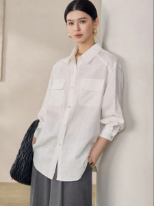 Roey s house | Casual Loose Linen Shirt