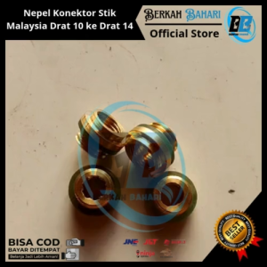 Nepel Konektor Stik Malaysia 10mm ke 14mm|Sambungan Stik Spayer Malaysia|Nepel Sambungan PB Malaysia