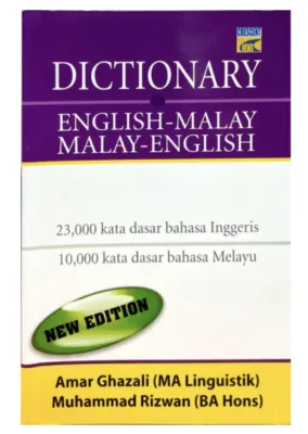 Dictionary English-Malay Malay-English