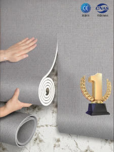 O Margo | Self-adhesive Waterproof Moisture-proof Linen Wallpaper