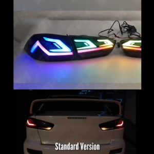 Mitsubishi Lancer Evo X / Proton Inspira (2008-2017) LED Tail Lamp Tail Light Brake Light Daylight DRL Running Signal Taillamp Taillight Taillamps Taillights 2008 2009 2010 2011 2012 2013 2014 2015 2016 2017 2018
