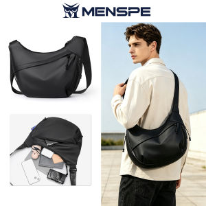 MENSPE Mens Shoulder Bag Large Capacity Shoulder Bag Wear-resistant Cross body Simple Shoulder Bag Shoulder Bag Leisure Shoulder Bag