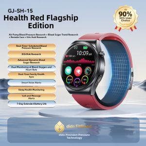 DiDO | Accurate Blood Pressure Glucose Uric Acid Lipids ECG Monitoring Remote Care Smart Health Tracker