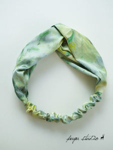 Handmade Elastic Wide Edge Crossed Hairband Original Design Daily Versatile Hair Accessories Fresh out New Fashion Jewelry