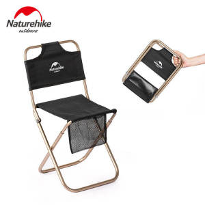 Naturehike Portable Ultralight Stool Outdoor Camping Chair Folding Beach Fishing Stool Aluminum Alloy Chair