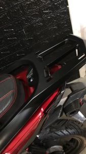 KT Honda Click V3/V2 Top Box Bracket Heavy Duty Steel Carrier for Black Raven HRV Box (2019-2023) Anti-Rust Coating & Easy Installation
