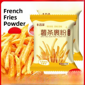 Special Fried Potato Chips Powder Crispy Chicken Leg Coating Oil Fried Snacks Pre Mixed Bread Crumbs Small Home Use Pack