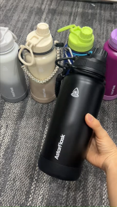 AstarFlask double-wall vacuum insulated jug pink 24H cold 12H hot Tumbler Vacuum Flask Stainless Steel