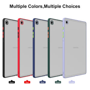 For Samsung Galaxy Tab A9 8.7 inch 2023 Matte translucent shell Tab A9 a9 8.7 inch 2023 SM-X110 SM-X115 Fashion Minimalist style anti-fall Four corners thickened case