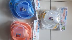 LB1363 Lusty Bunny Feeding Set mangkok botol minum spout sendok garpu