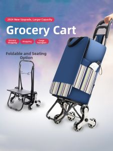 GIANXI | Portable Foldable Stair Climbing Shopping Cart